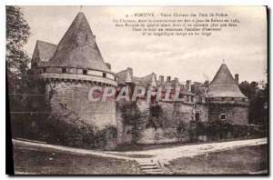 Old Postcard Vieux Chateau Pontivy Rohan Dukes