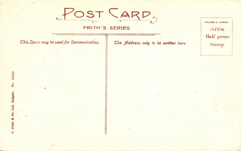 Totnes, Devon, England - People on Fore Street - in 1909