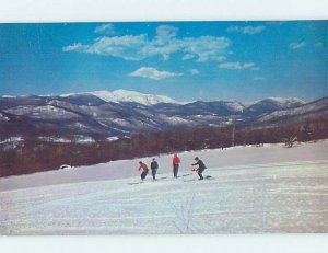 Chrome SKIING SCENE Jackson In White Moutains - Near Conway & Berlin NH AG5079@