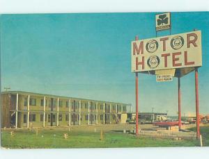 Unused Pre-1980 MOTEL SCENE Valleyview In Greenview District Alberta AB G6984