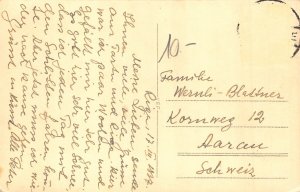 Riga 1937 Latvia Daugava River View vintage postcard