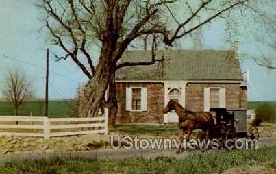 Amish Men, Carriages - Amish Country, Pennsylvania