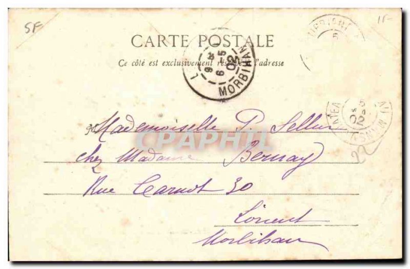 Andigne Old Postcard Chateau of Saint Henis