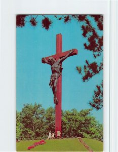 Postcard Catholic Shrine Indian River Michigan USA