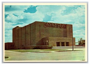 Music Hall & Auditorium Boys Town Nebraska ©1956 Postcard Continental View Card