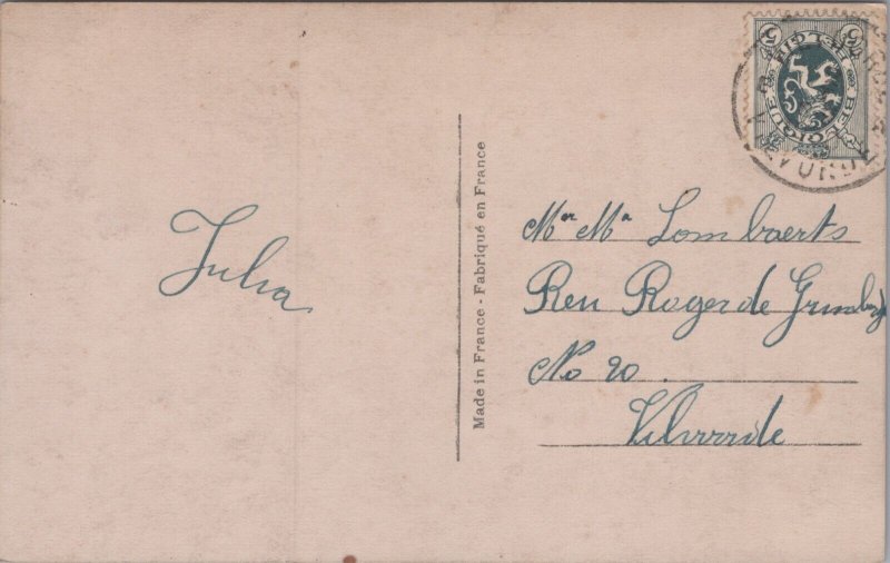 Victorian Female Model Colored Beauty RPPC C326