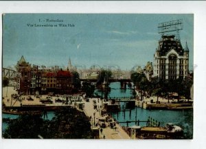 3151629 Netherlands ROTTERDAM Four Canal & Witte Huis White OLD