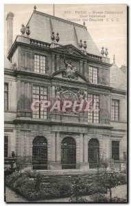 Old Postcard Paris Musee Carnavalet Inner Court Pavilion drapers