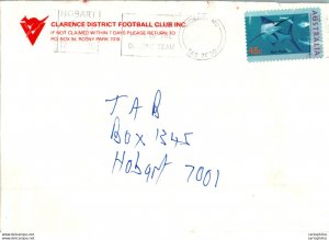 Australia Cover Black martin Clarence District Football Club to Hobart