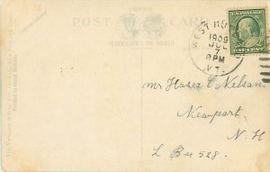 Rutland, Vermont Marble Yard 1909 Postcard