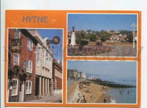 441306 Great Britain 1990 Hythe RPPC to Germany special cancellation advertising