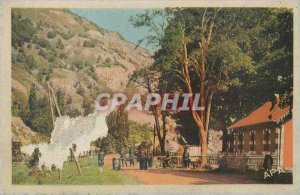 Postcard Modern Fos (H G) France Spain Border Post Guard Mobile