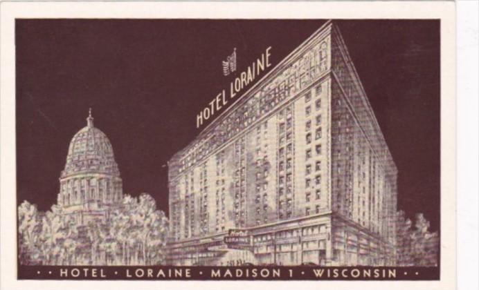 Wisconsin Madison Hotel Loraine