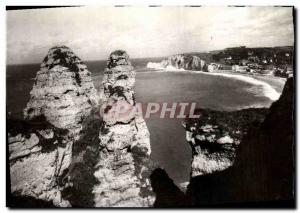 Postcard Modern Etretat Chamber Demoiselles and the Gate of Upstream