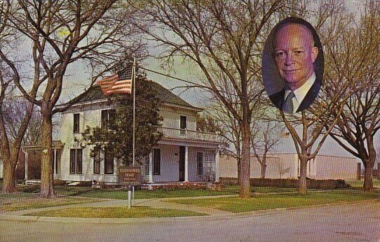 Eisenhower Home And Museum Abilene Kansas 1976