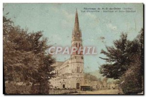 Old Postcard Basilica of Our Lady of Oak View & # 39ensemble Basilica and Hol...