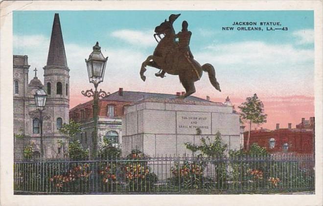 Louisiana New Orleans General Andrew Jackson Statue