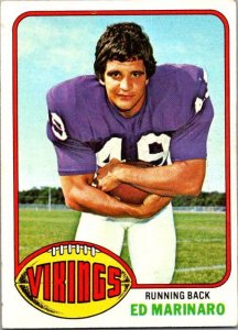 1976 Topps Football Card Ed Marinaro Minnesota Vikings sk4421