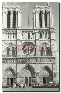 Old Postcard Notre Dame de Paris