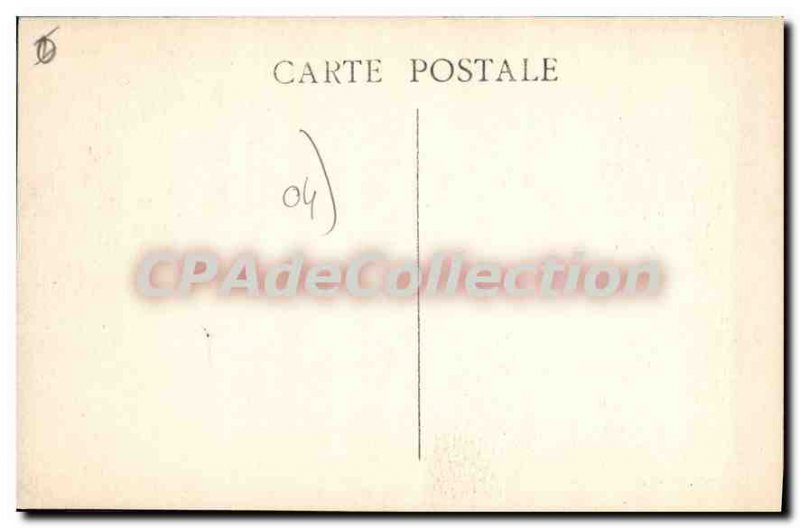 Postcard Old Bridge Greoux les Bains on the Verdon