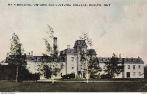 GUELPH, Ontario, Canada, PU-1958; Main Building, Ontario Agricultural College