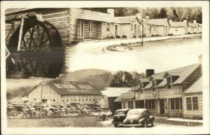Renfro Valley KY Cabins Lodge Barn Dance Water Mill Real Photo Postcard