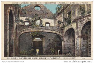 Panama Panama City Ruins Of Santo Domingo Church