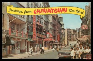 Greetings from Chinatown, New York City