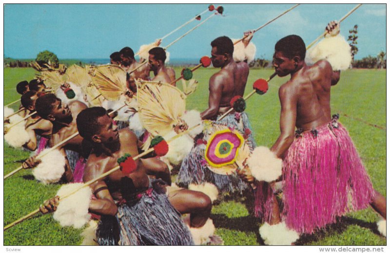 MEKE WESI - (Spear Dance) , Fiji , 50-60s