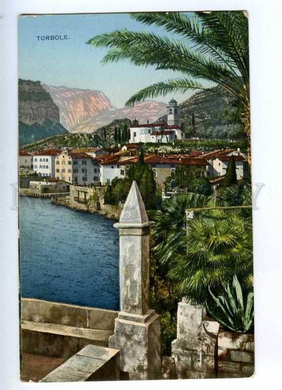 192089 ITALY TORBOLE view Vintage postcard