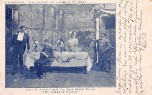 College Widow Theatre Play George Ade Henry Savage Vintage Postcard AA109980