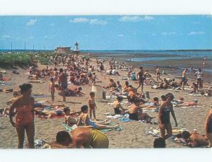 Pre-1980 BEACH SCENE Parlee Beach In Pointe-Du-Chene - Near Moncton NB d7472