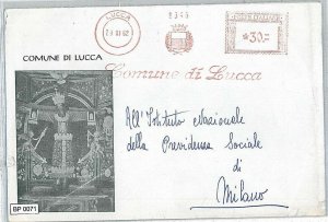 VINTAGE POSTCARD: MUNICIPAL ENVELOPE - LUCCA-