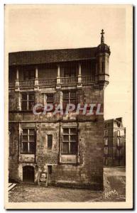 Sarlat - The Old Eveche (today theater) - Old Postcard