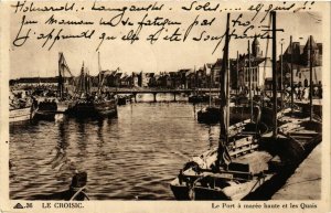 CPA LE CROISIC La Port a maree haute et les Quais (984610)