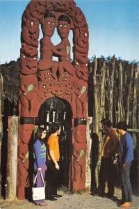 BR99116 whakarewarewa rotorua new zealand postcard