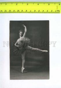 198205 KOLPAKOVA Russian BALLET Dancer AUTOGRAPH old PHOTO