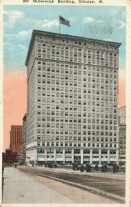 USA McCormick Building Chicago Illinois Vintage Postcard 08.91