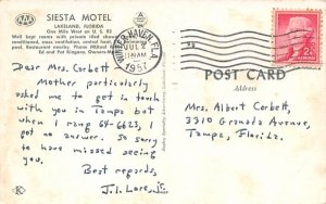 Siesta Motel Lakeland, Florida  