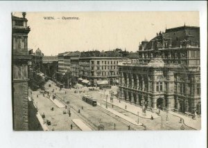 3131498 AUSTRIA WIEN Opernring OPERA theatre Vintage postcard