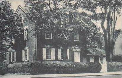 Delaware New Castle Kensey Johns House Built 1789 Albertype