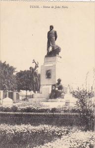Tunisia Tunis Statue de Jules Ferry