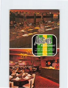 Postcard Martime's Restaurant, Sarasota, Florida