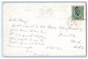 1911 Shadow River Near Rosseau Muskoka Lakes Canada Antique Posted Postcard
