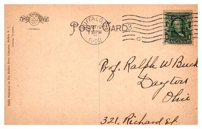 Postcard SCHOOL SCENE Buffalo New York NY AS7480