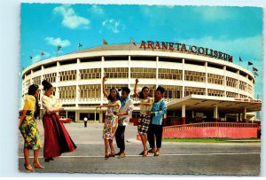 Philippines Araneta Coliseum Vintage 4x6 Postcard B57