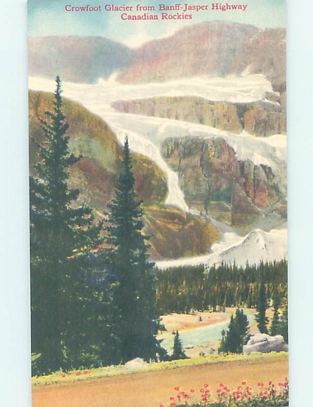 Pre-1980 NATURE SCENE Banff To Jasper Highway Alberta AB AD5505