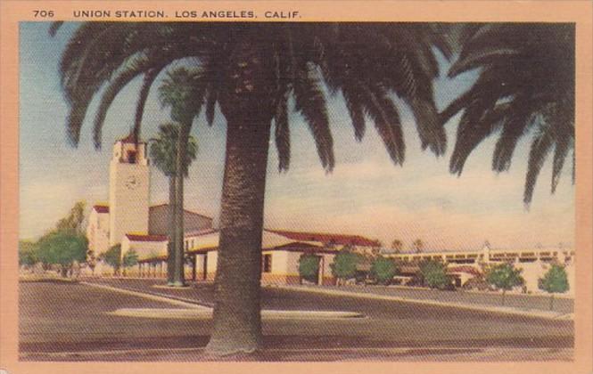 California Los Angeles Union Railroad Station