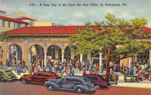 A Busy Day at the Open Air Post Office St Petersburg, Florida