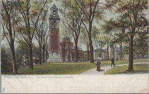 Postcard The Carrie Tower Brown University Providence RI Rhode Island